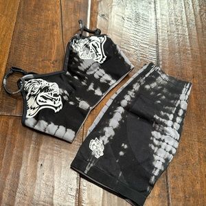 Darc Sport sports bra & short set